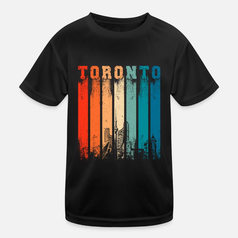 Toronto Vintage Canada Kids Functional T-Shirt