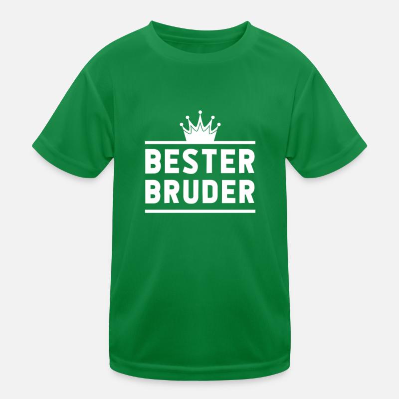 Bester Bruder Kinder Funktions-T-Shirt