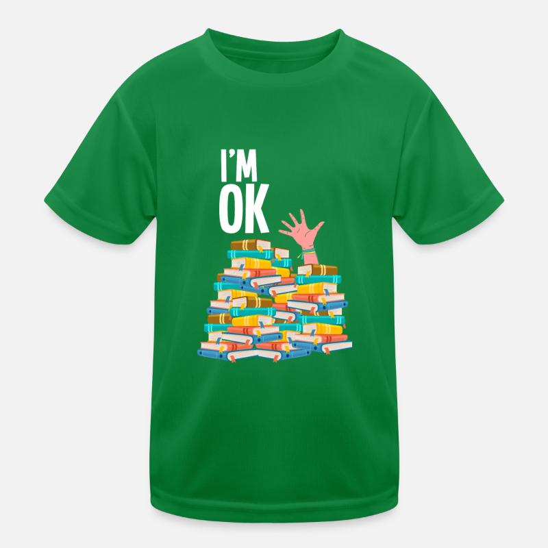 Books Kids Functional T-Shirt