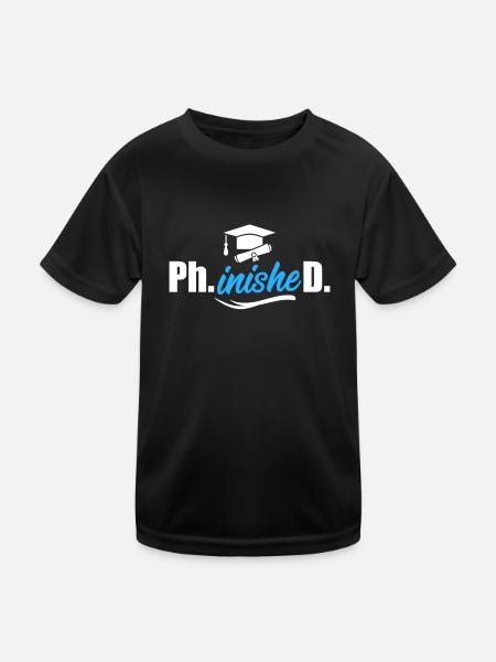 Disputation 2022 Doctorate - Kids Functional T-Shirt - black - Front