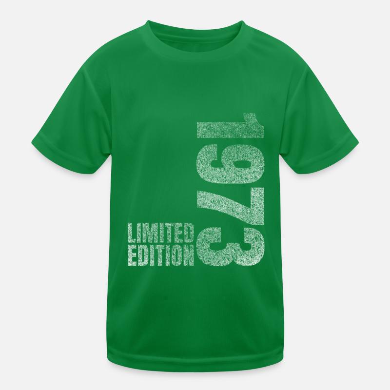 1973 Born Birthday Present Kids Functional T-Shirt