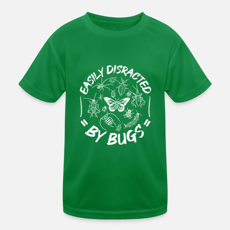 Easily distract from bugs Kids Functional T-Shirt