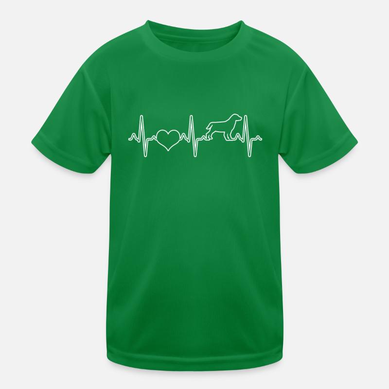 Dog Heartbeat Kids Functional T-Shirt