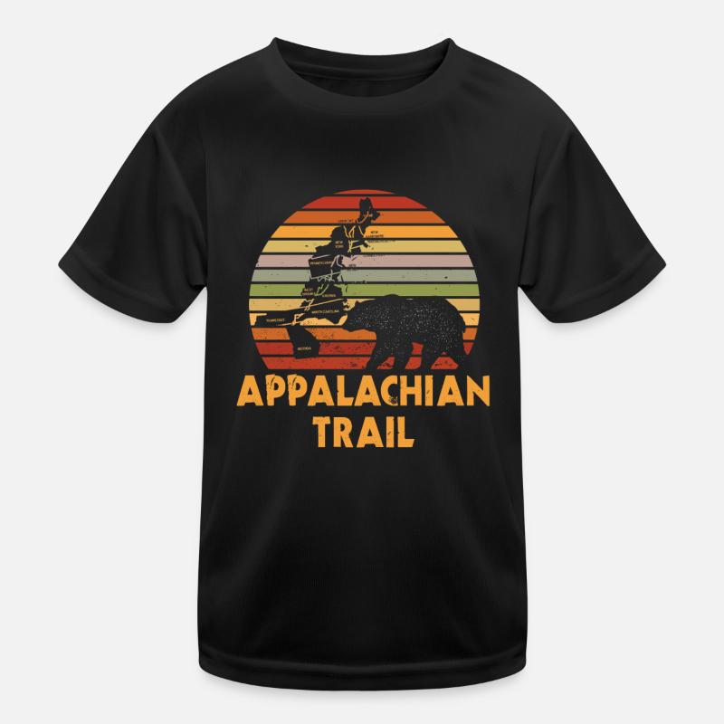 Thru Wanderer, Appalachian Trail - US Trail Kinder Funktions-T-Shirt