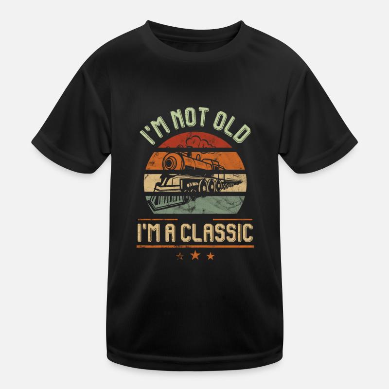 Anniversaire du cheminot T-shirt sport Enfant