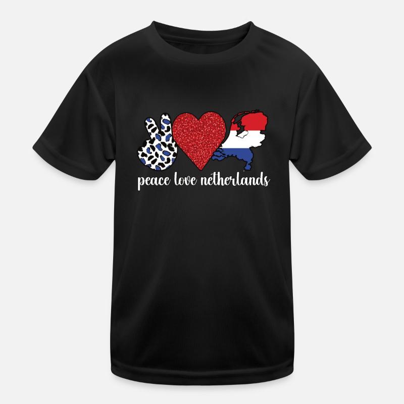 Dutch Netherlands Dutch roots Kids Functional T-Shirt