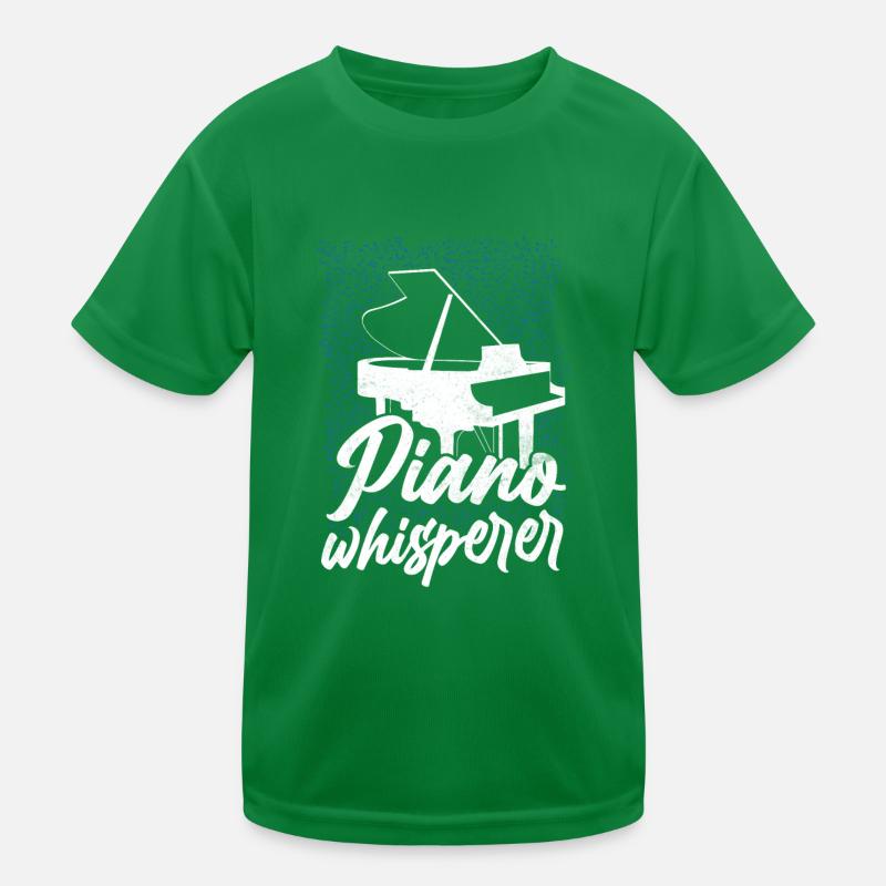 Professeur de piano Pianiste Notes de musique T-shirt sport Enfant