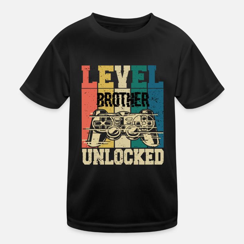 Niveau Brother débloqué T-shirt sport Enfant