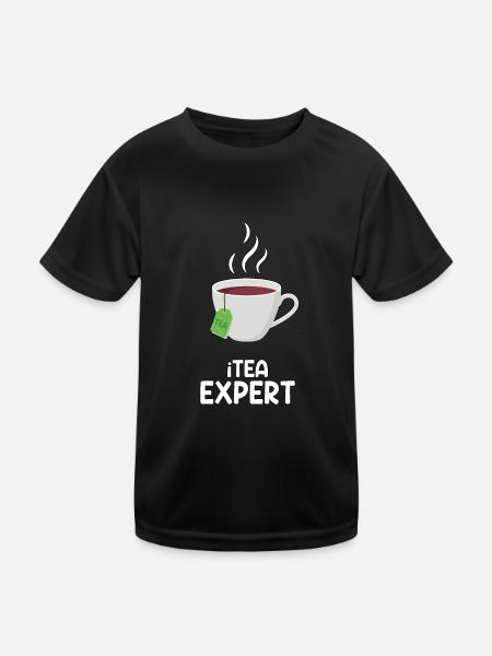 Informatiker Programmierer IT Experte Geschenk - Kinder Funktions-T-Shirt - Schwarz