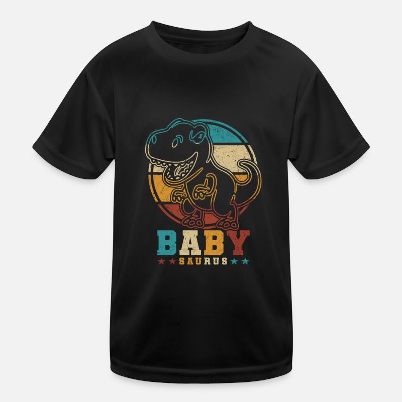 BabySaurus T-Rex Bébé Dinosaure Bébé Dino Bébé T-shirt sport Enfant