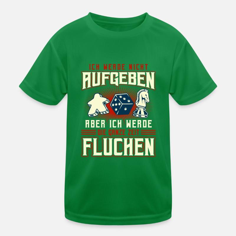 Gesellschaftsspiele Spieleabend Brettspiele Kinder Funktions-T-Shirt
