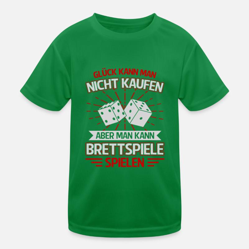 Gesellschaftsspiele Spieleabend Brettspiele Kinder Funktions-T-Shirt