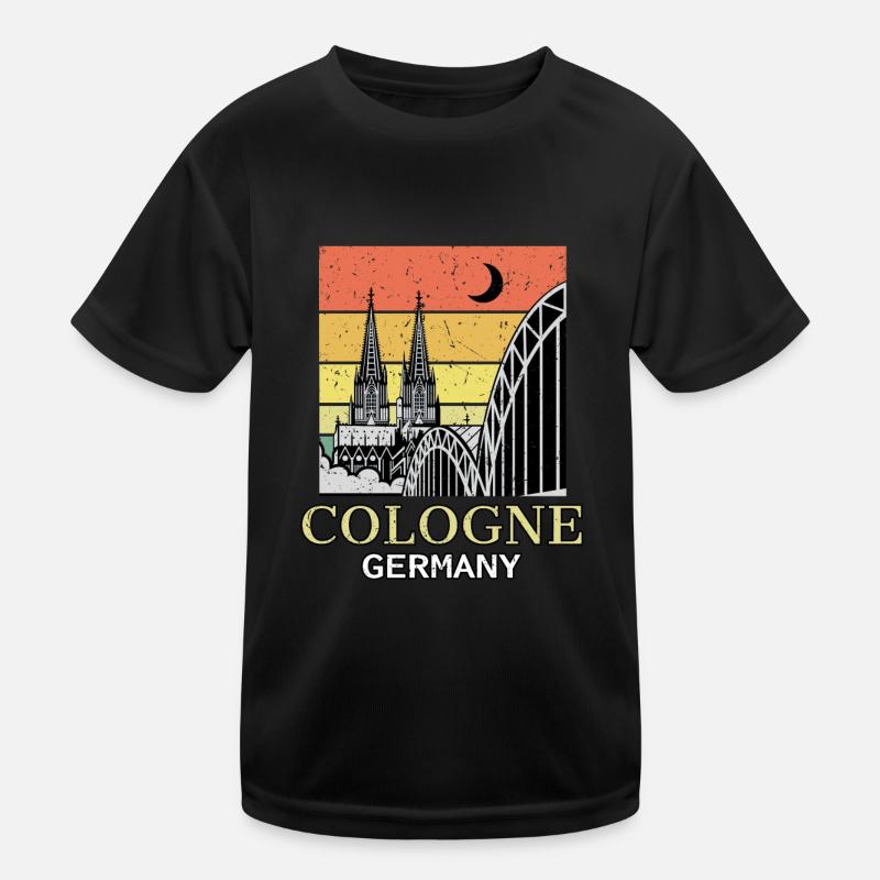 Cologne Cologne Cathedral Shirt Kids Functional T-Shirt