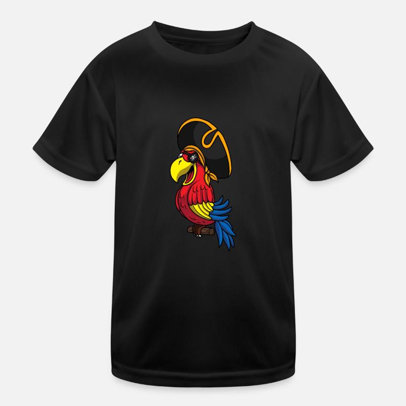 Papagei Kinder Funktions-T-Shirt