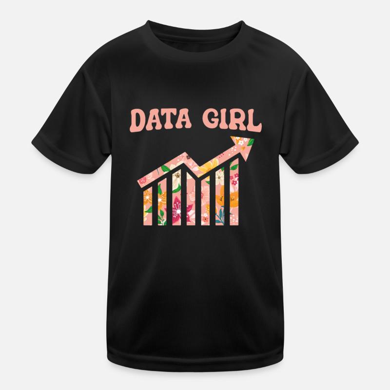 Big Data Science Engineer Scientist Analyst Kids Functional T-Shirt