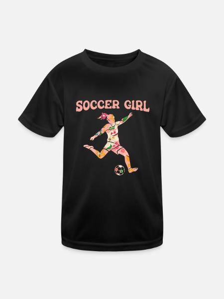 Football Football - T-shirt sport Enfant - noir - Devant