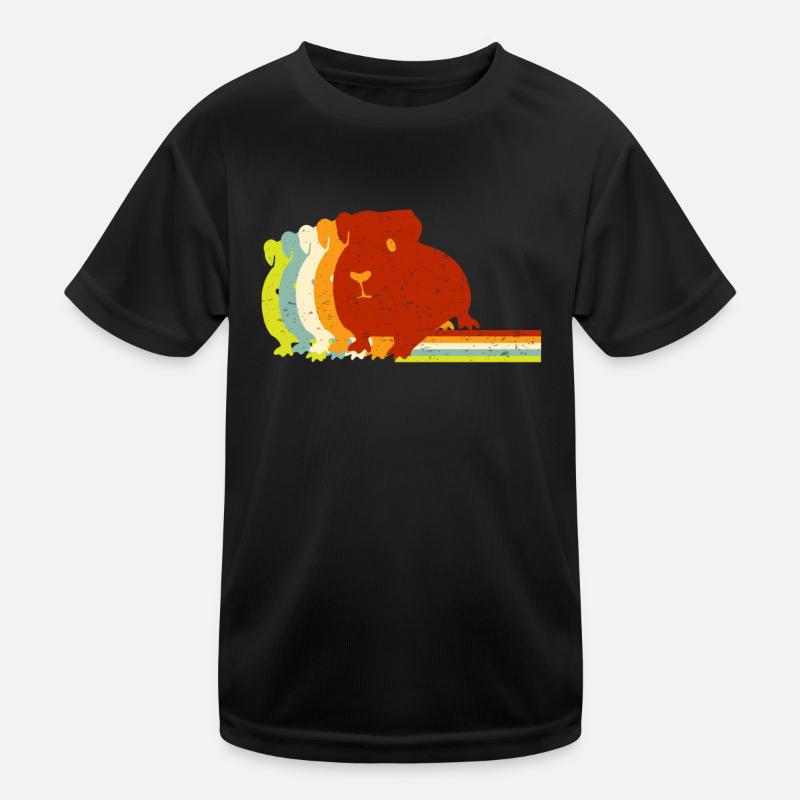 Guinea pig, guinea pig Kids Functional T-Shirt
