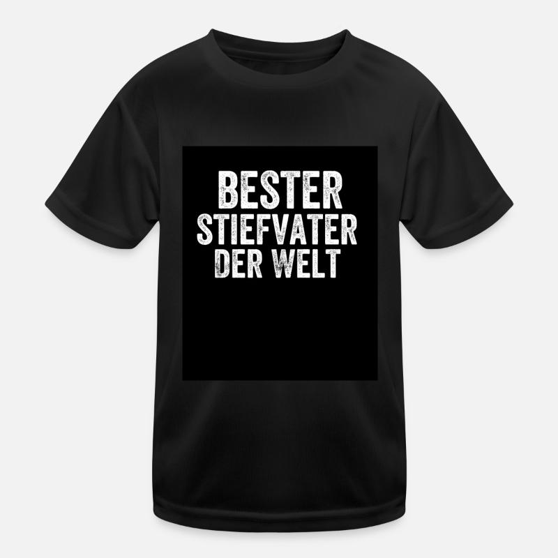 Bester Stiefvater Der Welt Kinder Funktions-T-Shirt