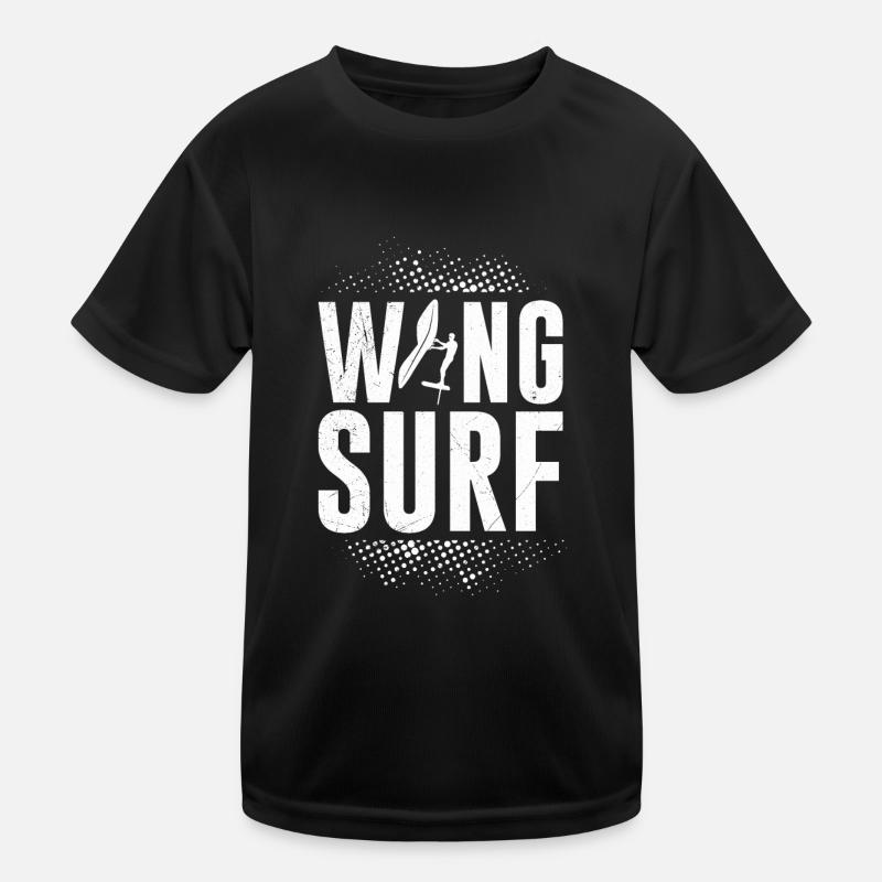Wing Surf Wing Foiler Wing Foil Kids Functional T-Shirt