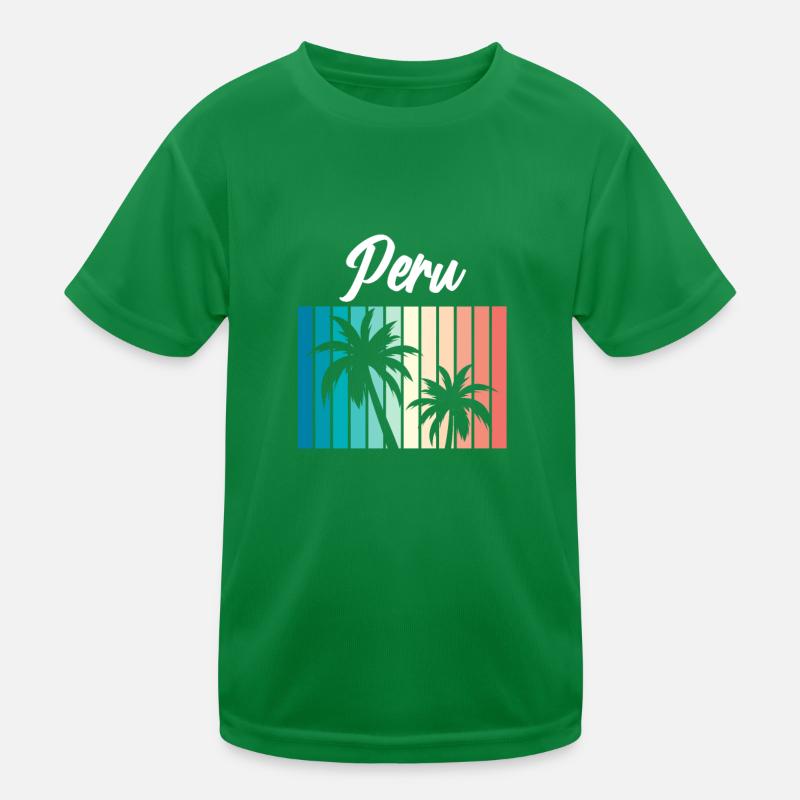 Pérou Souvenir Amérique du Sud Pérou Pérou Vacances T-shirt sport Enfant