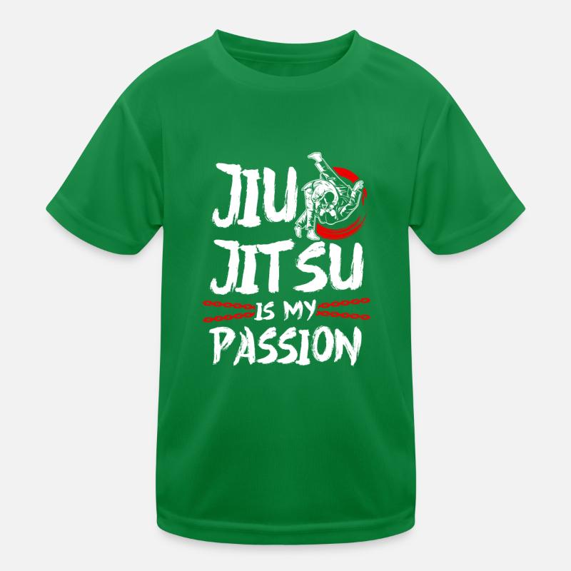 Jiu Jitsu Le Jiu Jitsu est ma passion T-shirt sport Enfant