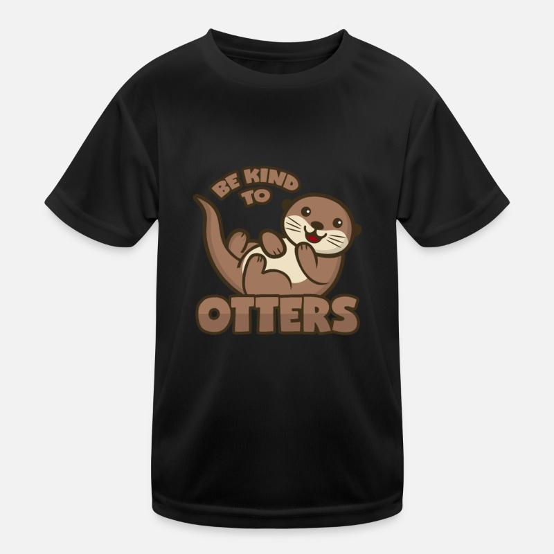 Jeu de mots sur la loutre T-shirt sport Enfant