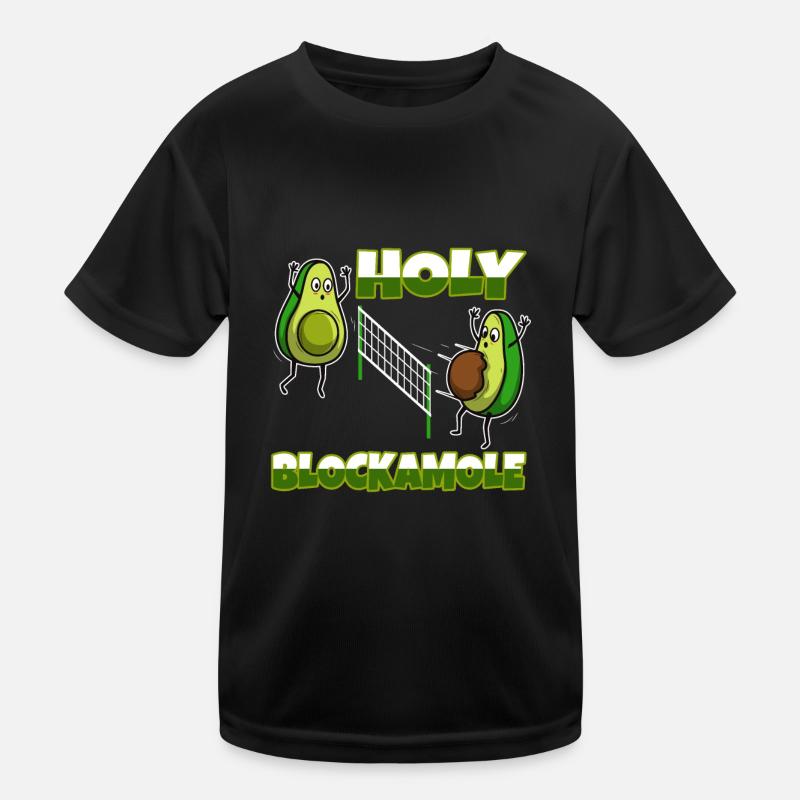 Holy blockamole volleyball Kinder Funktions-T-Shirt