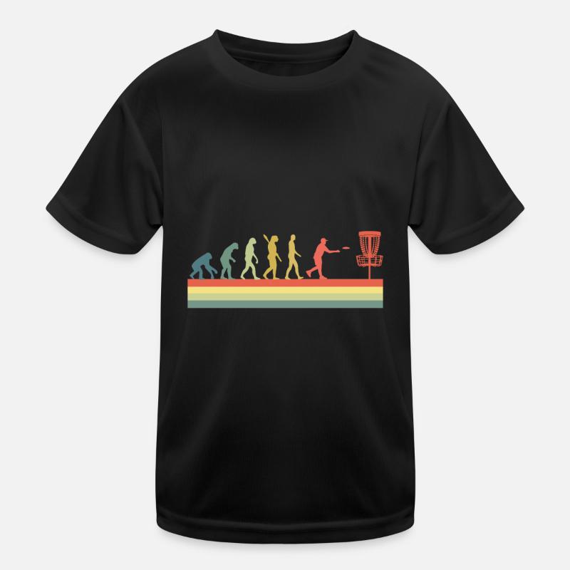 Le développement du lecteur de disc golf T-shirt sport Enfant