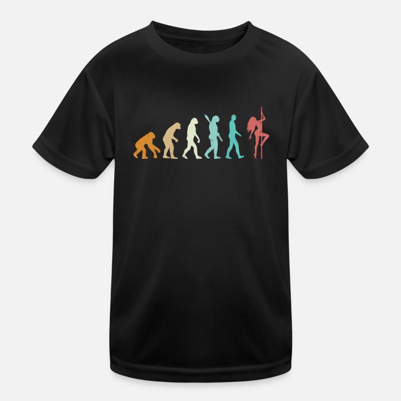 Évolution du nudisme naturiste T-shirt sport Enfant
