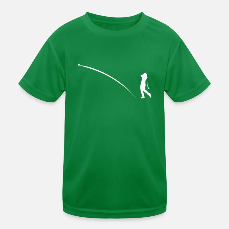 Golf Kinder Funktions-T-Shirt