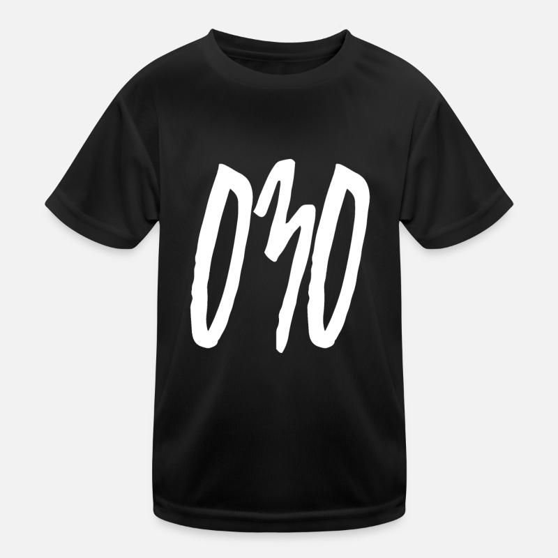 030 Indicatif régional Berlin T-shirt sport Enfant