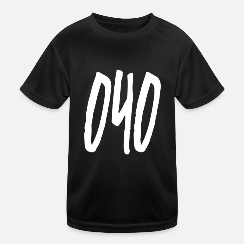 040 Indicatif régional de Hambourg T-shirt sport Enfant
