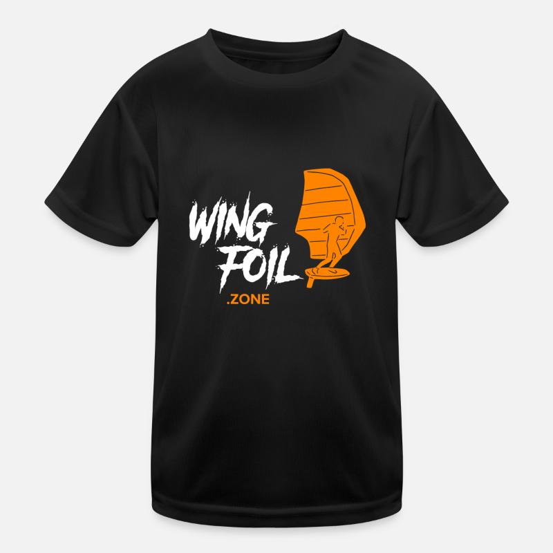 Wing Foil Zone Wing Surf Wingfoil T-shirt sport Enfant