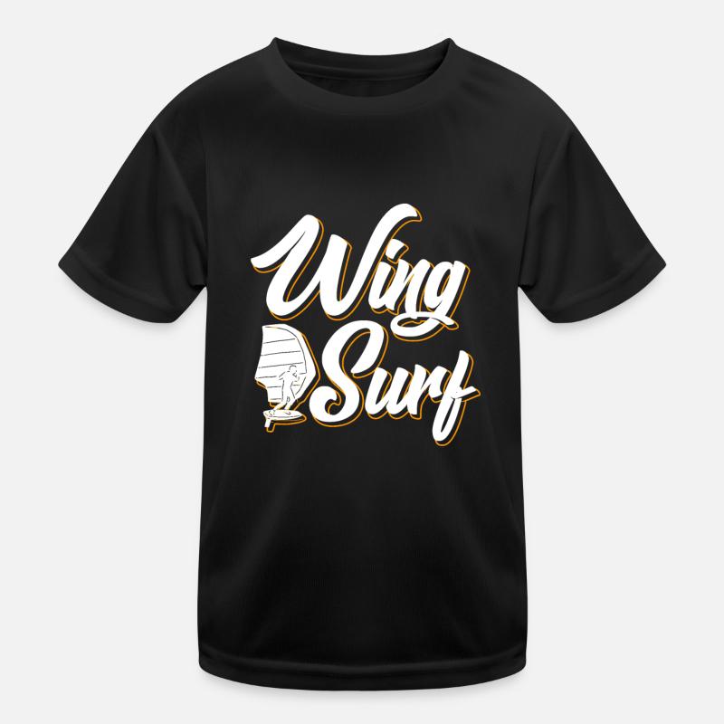 Wing Surf Wingfoil Wingsurf Wingfoil Kids Functional T-Shirt