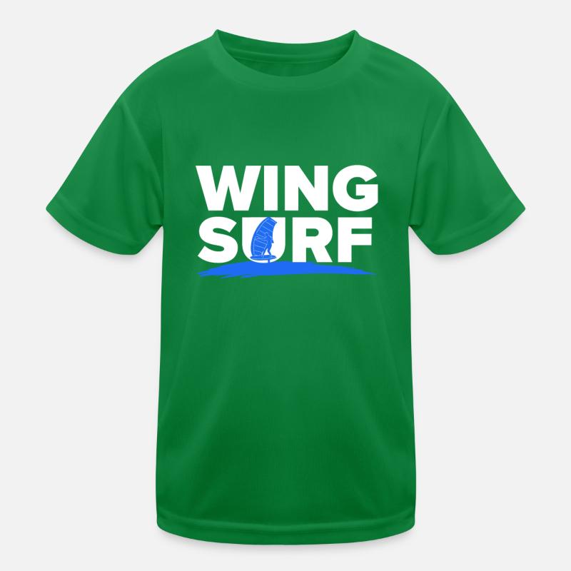 Wing Surf Wing Foil Wingsurf T-shirt sport Enfant