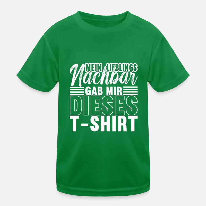 Nachbar Nachbarschaftseinweihung Kinder Funktions-T-Shirt