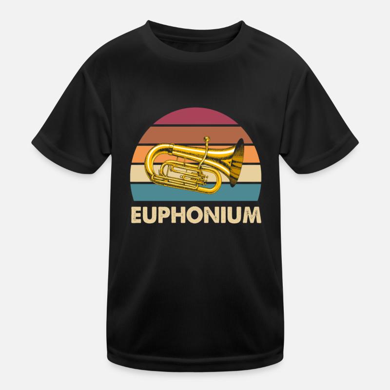 Euphonium Kinder Funktions-T-Shirt