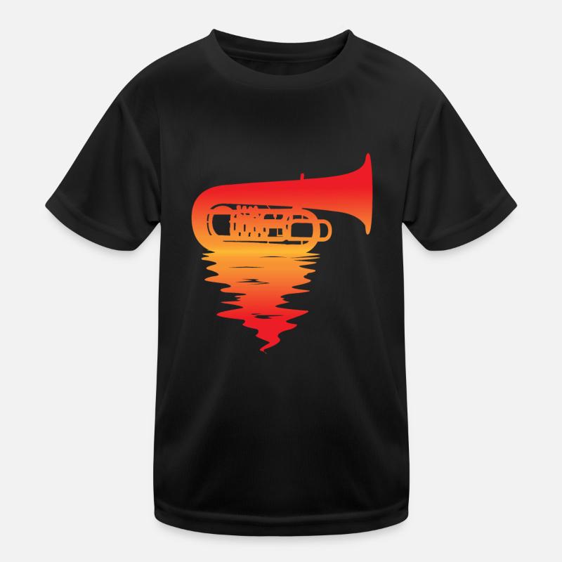 Euphonium Blasorchester Geschenk Kinder Funktions-T-Shirt