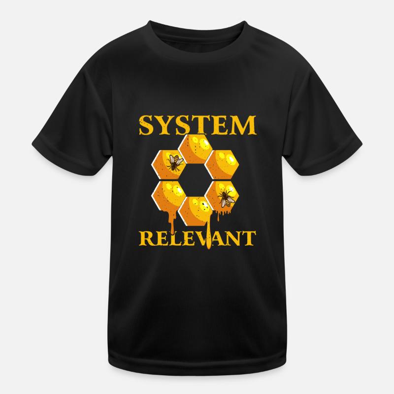 Biene System Relevant Kinder Funktions-T-Shirt