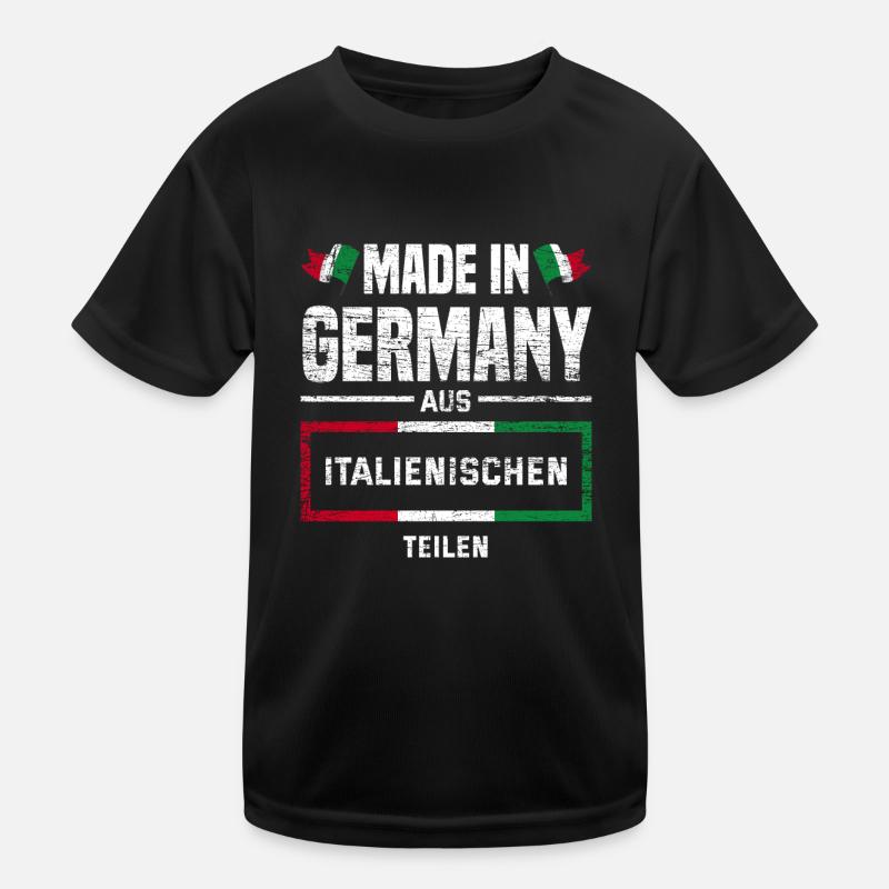 Italien Italiener Kinder Funktions-T-Shirt