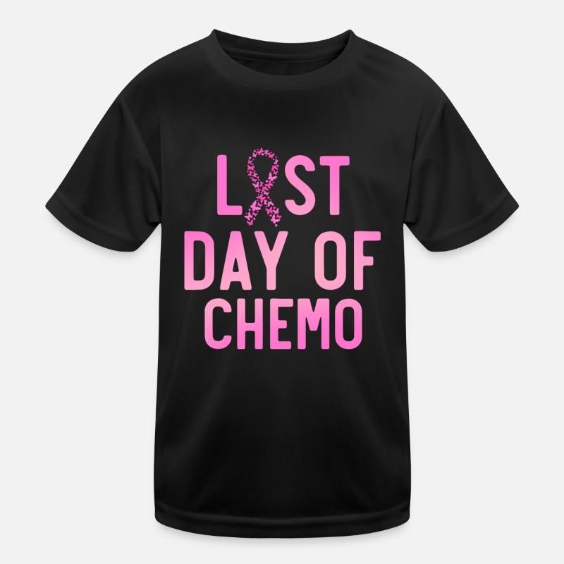 Letzter Tag Der Chemo, Krebsbewusstsein Kinder Funktions-T-Shirt