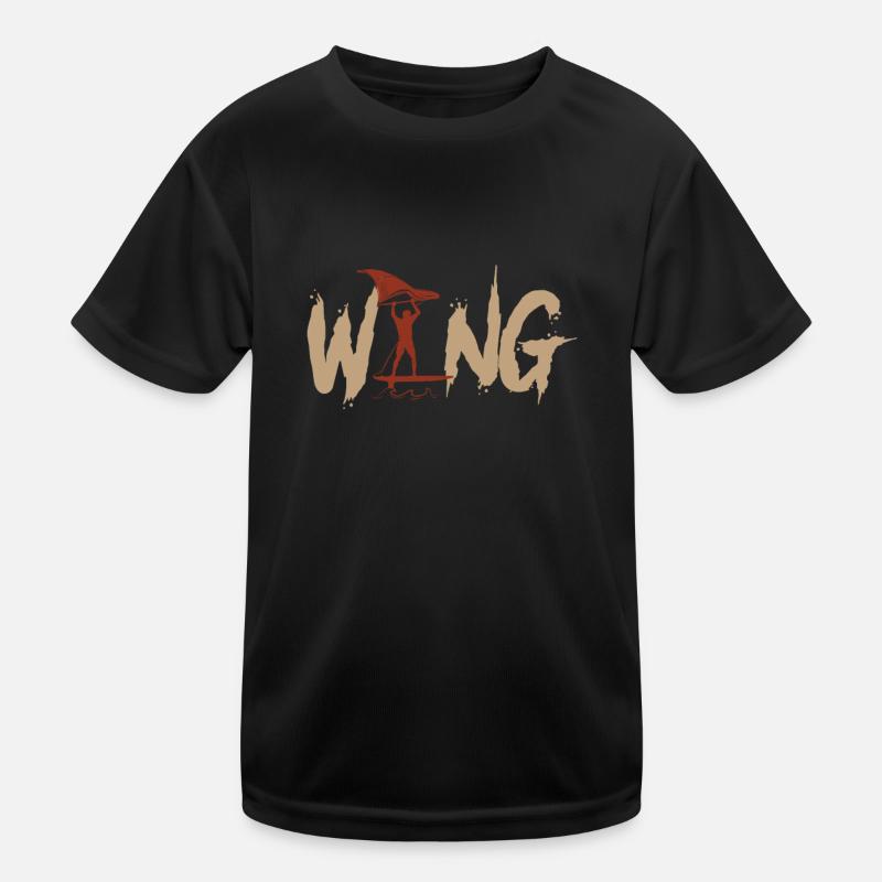 Wing Foiling Wing Surf Wing Foil Wingfoil T-shirt sport Enfant