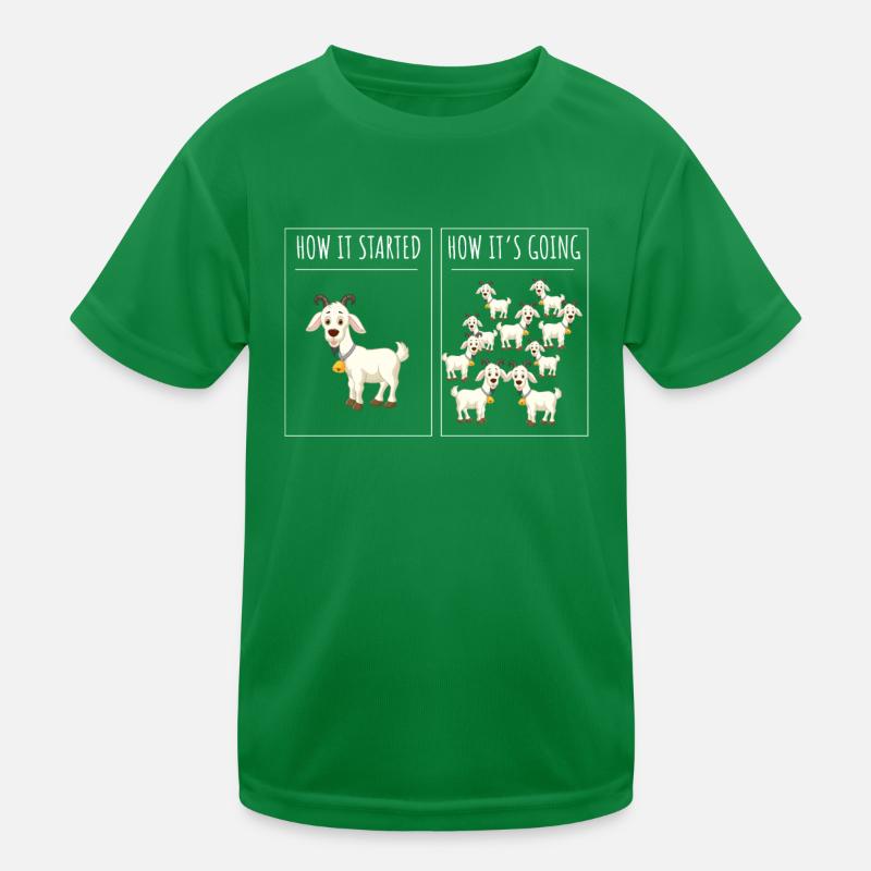 Chevrier, Chèvre, Chèvre T-shirt sport Enfant