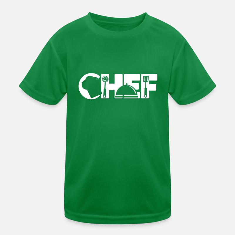 Cooking Cook Kitchen Chef Chef Kinder Funktions-T-Shirt