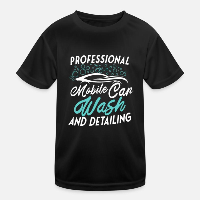 Mobile Car Reconditioning Car Reconditioning Kids Functional T-Shirt