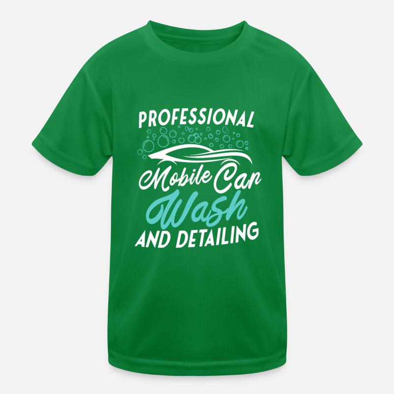 Mobile Autoaufbereitung Autoaufbereitung Kinder Funktions-T-Shirt