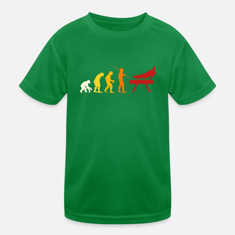 Pauschenpferd Turnen Evolution Kids Functional T-Shirt