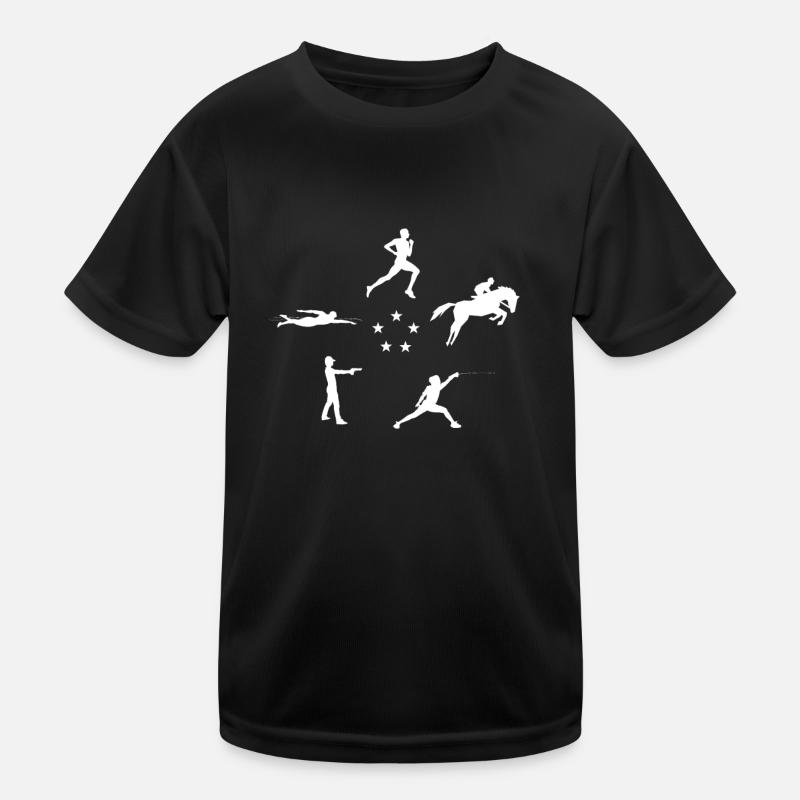 Modern pentathlon Kids Functional T-Shirt