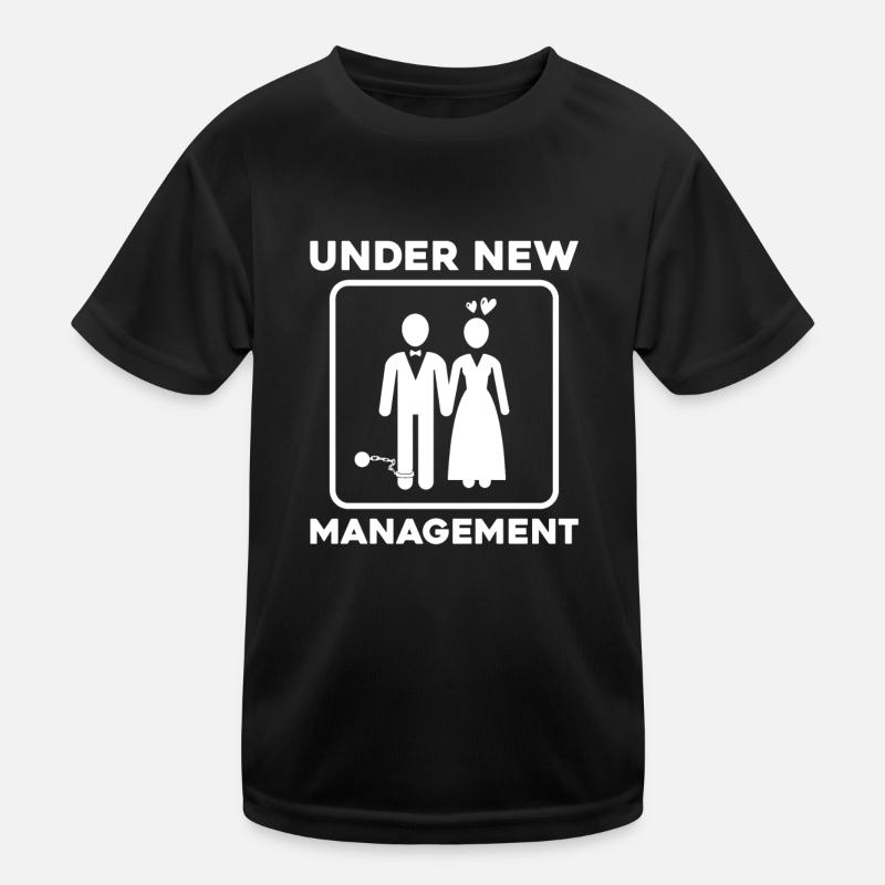 Under New Management Kinder Funktions-T-Shirt