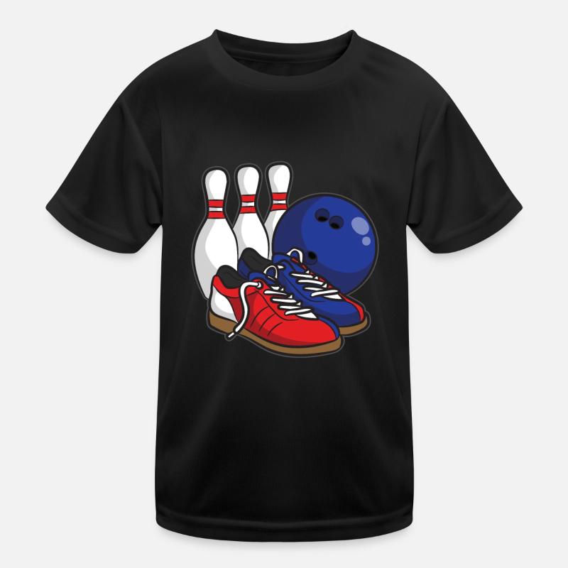 Bowling Kids Functional T-Shirt